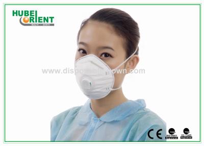 China FFP Cone Polypropylene Disposable Hospital Masks With Valve TDL - 12 for sale