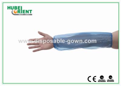 China Colorful Free Size Disposable Use PE Oversleeves Factory/Kitchen/Garden Use Plastic Oversleeves for sale