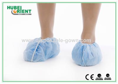 China Blue Non-Woven Disposable Use Shoe Cover For Protection Cleanroom Use for sale