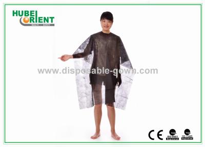 China OEM Nonwoven Disposable cape for Hair Dressing 20gsm to 50gsm for sale