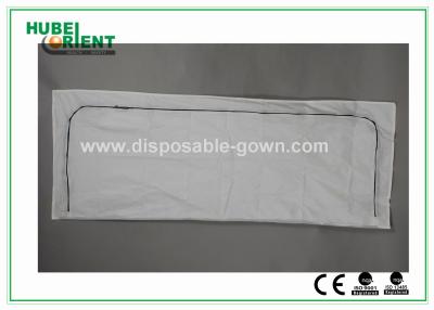China White Polypropylene / PVC Dead Disposable Body Bags For Hospital , Light Weight for sale