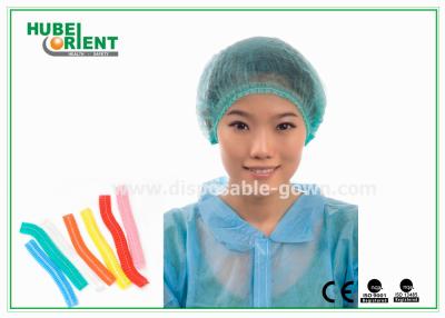 China Nonwoven Clip Cap Disposable Head Cap for Cleanroom Lab Hospital for sale