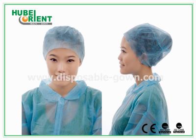 China Casquillo del doctor Use Disposable Head/para los casquillos quirúrgicos disponibles masculinos elásticos en la parte posterior en venta