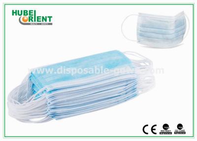 China CE MDR Disposable Medical Nonwoven Face Mask With Earloop for sale