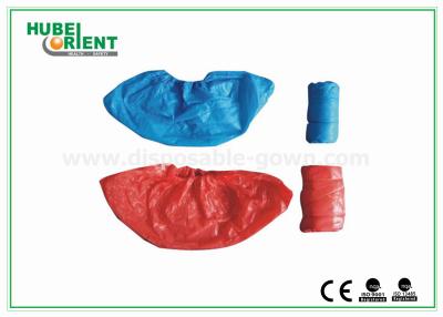 中国 自由なインチのさまざまな色ときれいなKeepのための使い捨て可能な使用CPEの靴カバー 販売のため