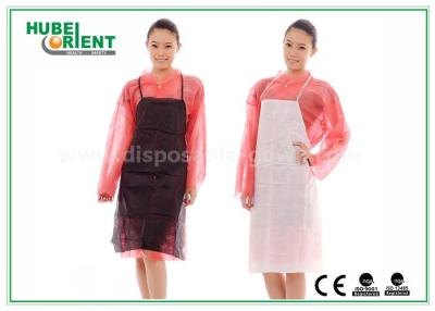 China Medical Non-Woven Disposable Aprons For Hospital Or Food Processing/One Time Use PP Aprons for sale