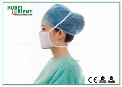 China Disposable Non-irritating Non-woven Medical Face Mask With Tie-on For Hospital for sale