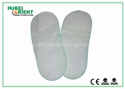 China Disposable White Elasticized Men / Women'S Toe Shoes For Beauty Centers for sale