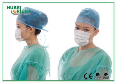 China Lightweight Disposable Face Mask 3ply With Ear Loop , Poly Cellulose Materials for sale