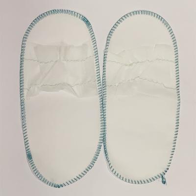 China Single Use Non Woven Polypropylene Unisex Open Top Slippers For Spa / Salon for sale
