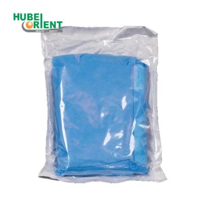China FDA AAMI PB70:2012 Nível-3 45gm SMS algemas de tricô Verniz cirúrgico azul escuro à venda