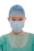 China Tie On Medical Disposable Nonwoven Face Mask For Hospital for sale