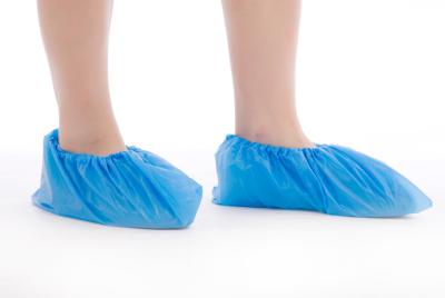 China Non Stimulating Anti Dust Disposable CPE Shoe Covers for sale