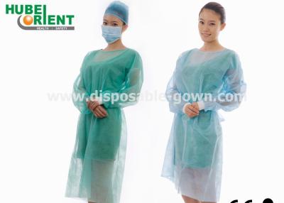 China OEM Anti Splash Polypropylene SMS Disposable Isolation Gowns for sale