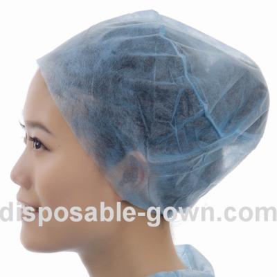 中国 医者のための使い捨て可能な円形SMSの毛のBouffant帽子 販売のため