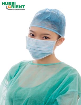 China 3ply Disposable Use Surgical Earloop Face Mask Medical Use High Filtration Non-Woven Face Mask for sale