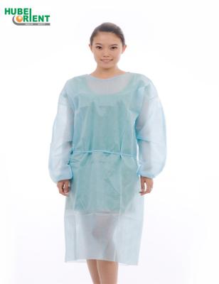 China OEM SMS Nonwoven Disposable Medical Isolation Gown Fpr Prevent Infection In Hospital for sale