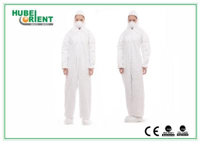 China Medical Single Use Microporous Coverall Waterproof With Hood for sale