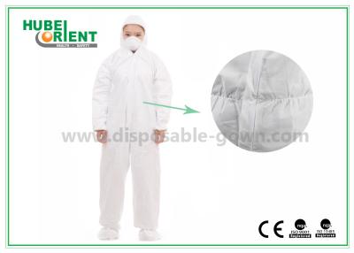 China Waterproof Nonwoven SMS MP Disposable Coverall Suit for sale