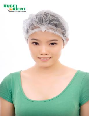 中国 外科使い捨て可能な医学の暴徒の帽子/Nonwoven看護婦は白いおおう 販売のため