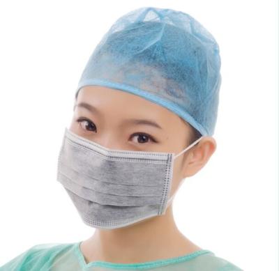 China None Sterile Surgical Double Elastic Non-Woven Medical Disposable Face Mask for sale