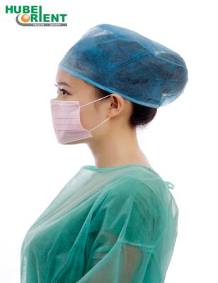 China Non Stimulating PP+MB+PP Nonwoven Disposable Earloop Face Mask for sale