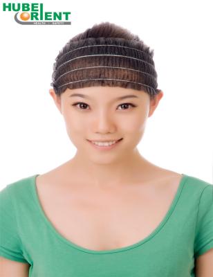 China ISO9001 Disposable Stretchable Nonwoven Elastic Hair Wrap For Salon for sale