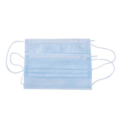 China Droplet Prevention Polypropylene Meltblown Medical Disposable Face Mask With Earloop for sale