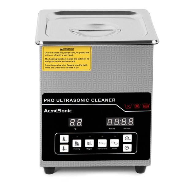 Quality 2L Jewelry Cleaner Ultrasonic Machine Sonic Jewelry Cleaner With Heater Timer for sale