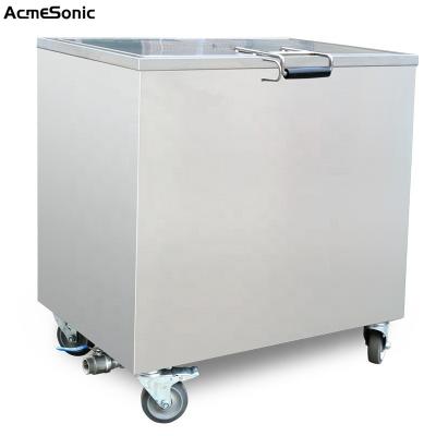 China Commercial Kitchen Heated Soak Tank Industrial Ultrasonic Cleaner For Hood Filter for sale