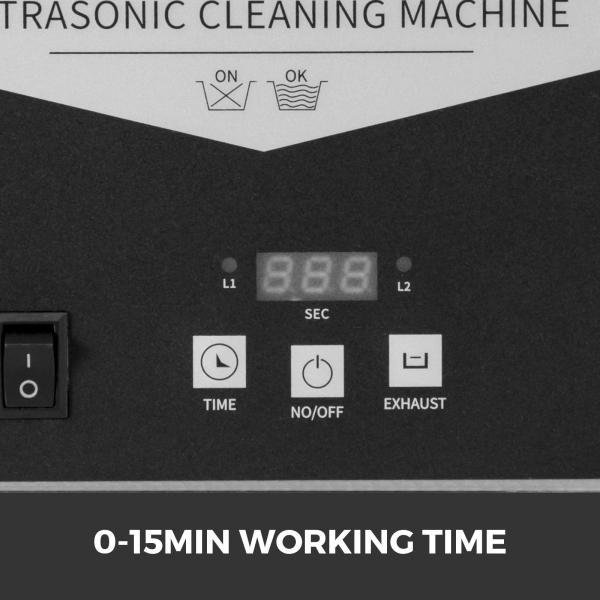 Quality 0.8L Ultrasonic Cleaning Machine 304 Stainless Steel Digital With Timer for sale