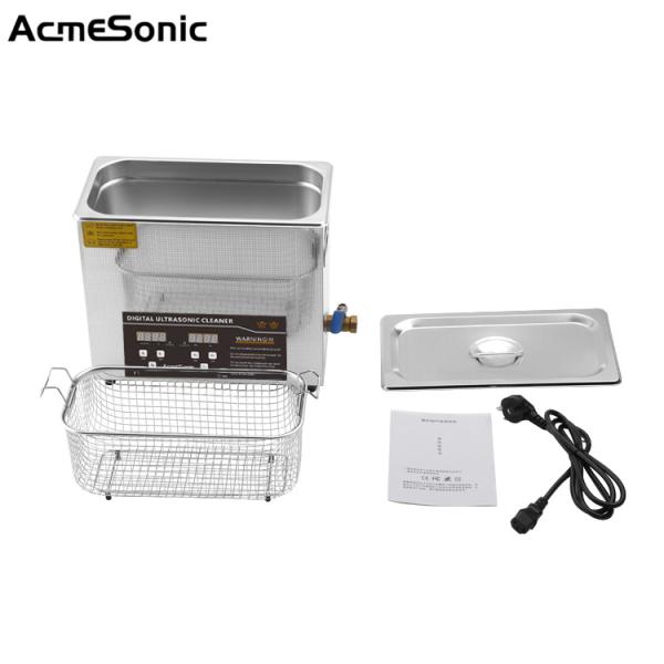 Quality 6L Digital Ultrasonic Cleaner 150W Stainless Steel Ultrasonic Cleaner for sale