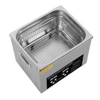 Quality Metal Digital Ultrasonic Cleaner 10L With Sus Basket And Lid for sale