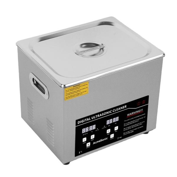 Quality Metal Digital Ultrasonic Cleaner 10L With Sus Basket And Lid for sale