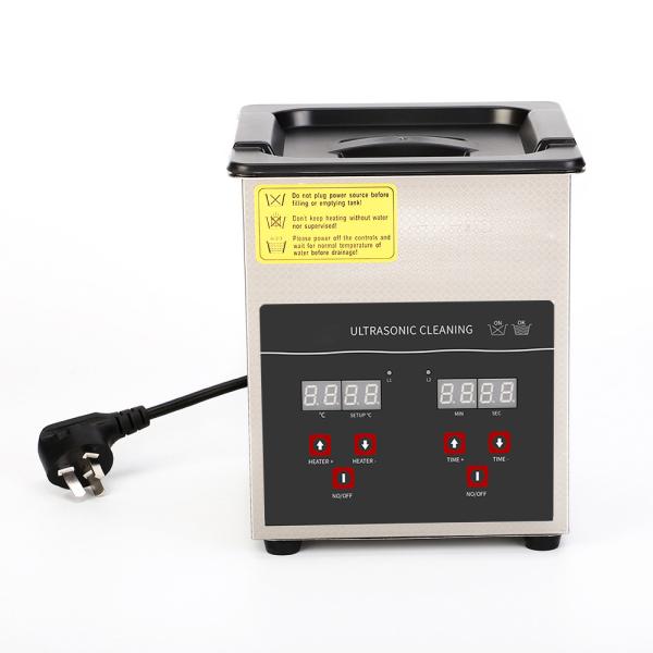 Quality 40KHz Mini Ultrasonic Cleaner Portable Industrial With CE Certificate for sale