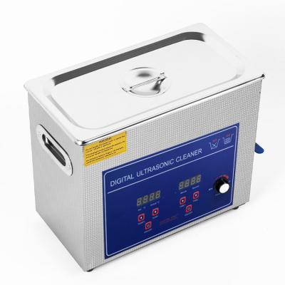 Chine Nettoyeur à ultrasons réglable en acier inoxydable 6L Voltage AC110V à vendre