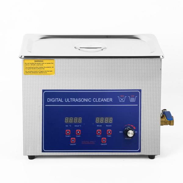 Quality Stainless Steel Power Adjustable Ultrasonic Cleaner 6L Voltage AC110V for sale