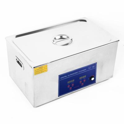China 40kHz Power Adjustable Ultrasonic Cleaner 500W With Heater Timer for sale