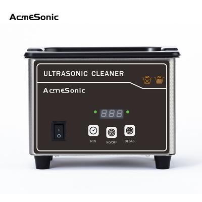 China Portable Digital Ultrasonic Cleaner Small Capacity Ultrasonic Cleaner 0.8L for sale