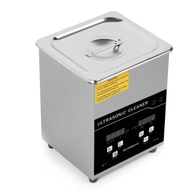 China SUS 304 Digital Ultrasonic Cleaner 2000ml With 100W Heating Power for sale
