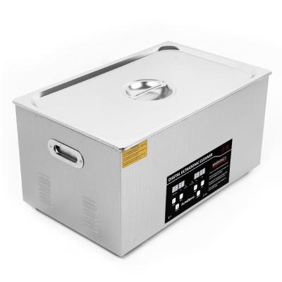 China Stainless Steel Ultrasonic Cleaner 500W Heating Power 600W Ultrasonic Power Dual Voltage for sale