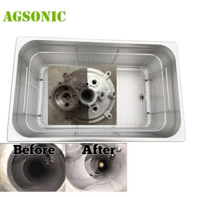 China 30L Table Top Ultrasonic Cleaning Machine 600W 40khz For Car Parts Auto Parts for sale