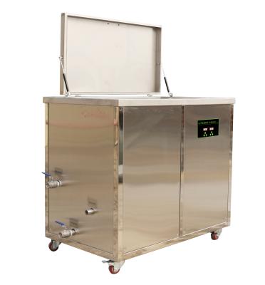 China Heavy Duty Stainless Steel Heated Soak Tank With Ultrasonic Transducers for sale