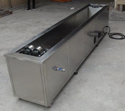 China Tank Rotating System Industrial Ultrasonic Cleaning Machine 1200X300X200 Anilox Cylinder Cleaner for sale