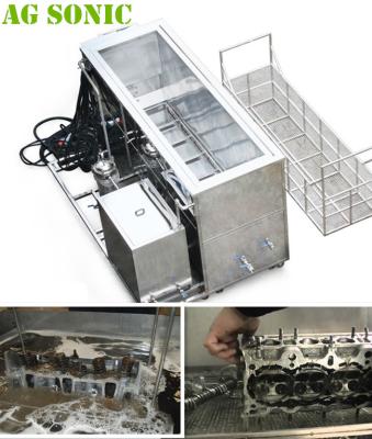 中国 360L機械40khzをすくい取る超音波自動車部品の洗剤のめっきの鋳造物 販売のため