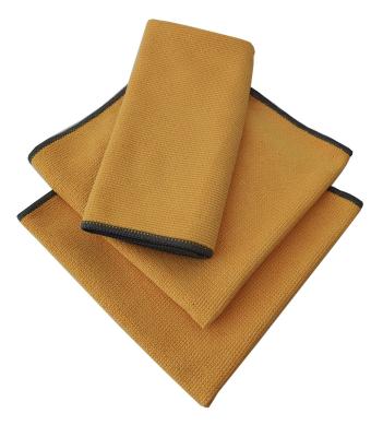 China 40x40cm Absorbent Pearl Microfiber Car Care Cloth For Car Polish Towel for sale