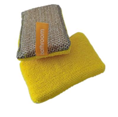 China 17x23 Cm  Microfiber Cleaning Pad  Sponge for sale
