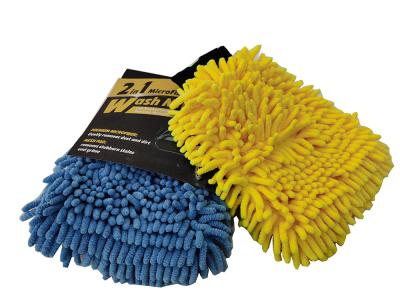 China Microfiber Car CLeaning  Mitt    Chenille Wash Mitt for sale