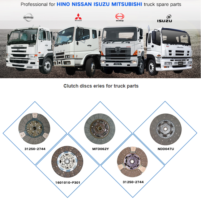 Clutch Disc for HINO 700 31250-E0051 Truck Engine P11C 10PE1 E13C