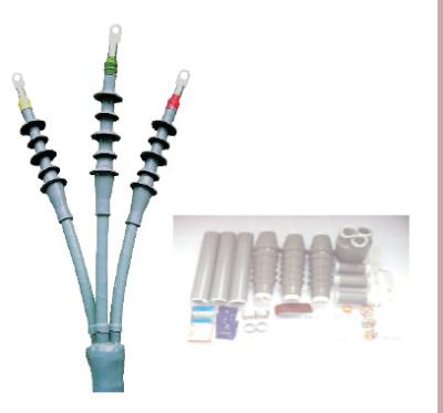 China Single And Three Core Cold Shrink Cable Joints Waterproof Easy To Operate for sale